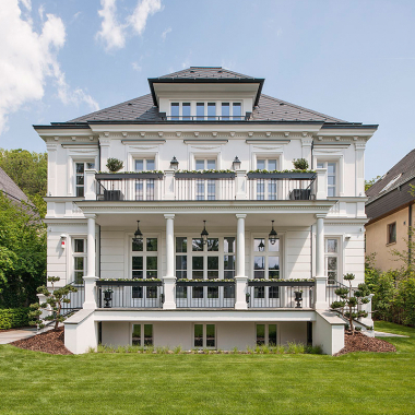 Kastenfenster als Rahmenpfostenfenster