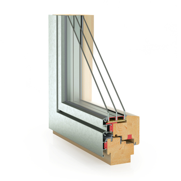 Holz-Alu-Fenster – System 50K